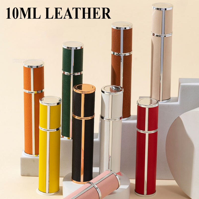 Perfume Fragrance Dispenser - 10 مللي زجاجة عطر جلدية رذاذ
