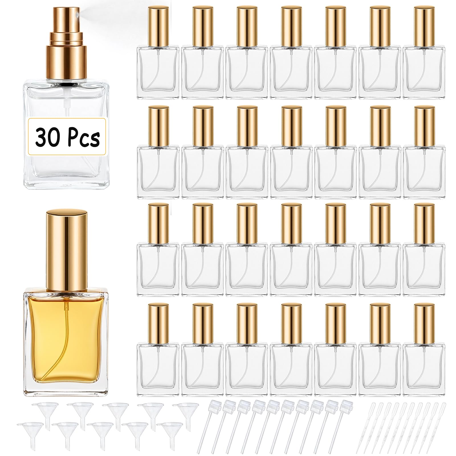 Perfume Fragrance Story - زجاجات عطر زجاجية شفافة عالية الجودة