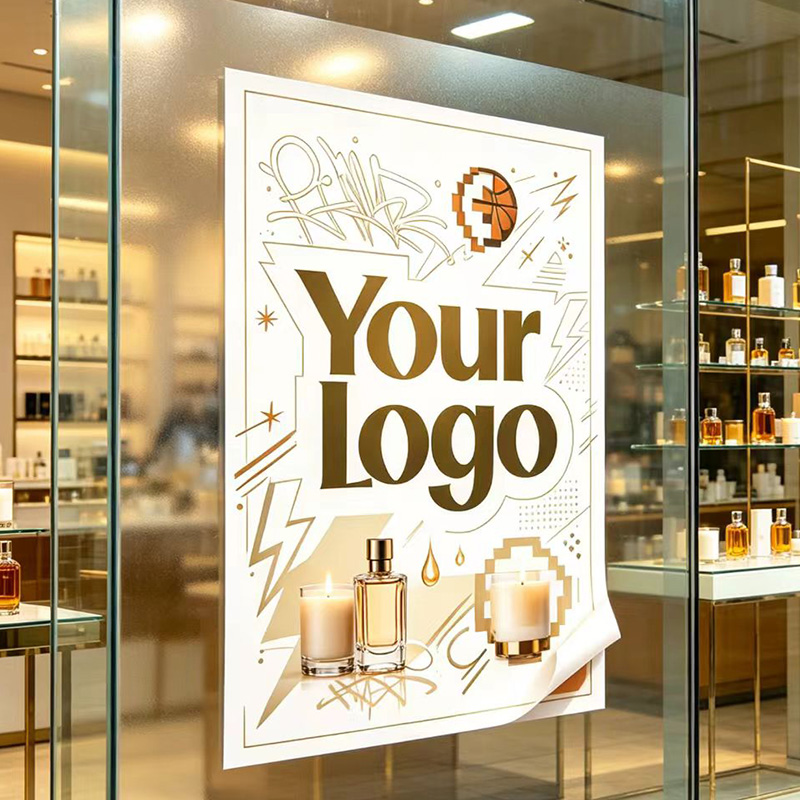 Perfume Fragrance Shop - ملصق مخصص بأي حجم 100 سم،
