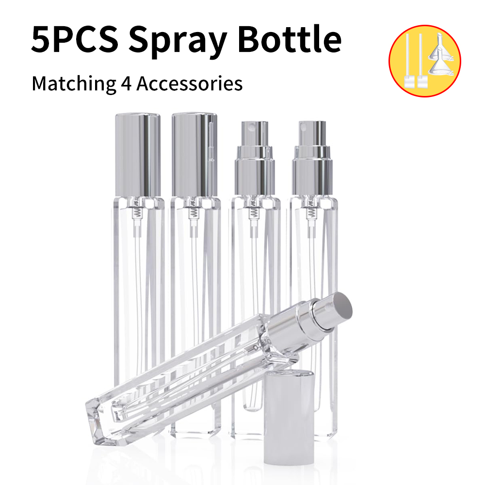 Perfume Fragrance Dispenser - مجموعة من 5 قطع زجاجات عطر