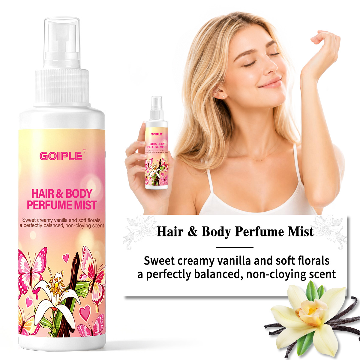 رذاذ عطري للشعر والجسم، عطر خف - مراجعة Perfume Fragrance Hair Spray وسعره