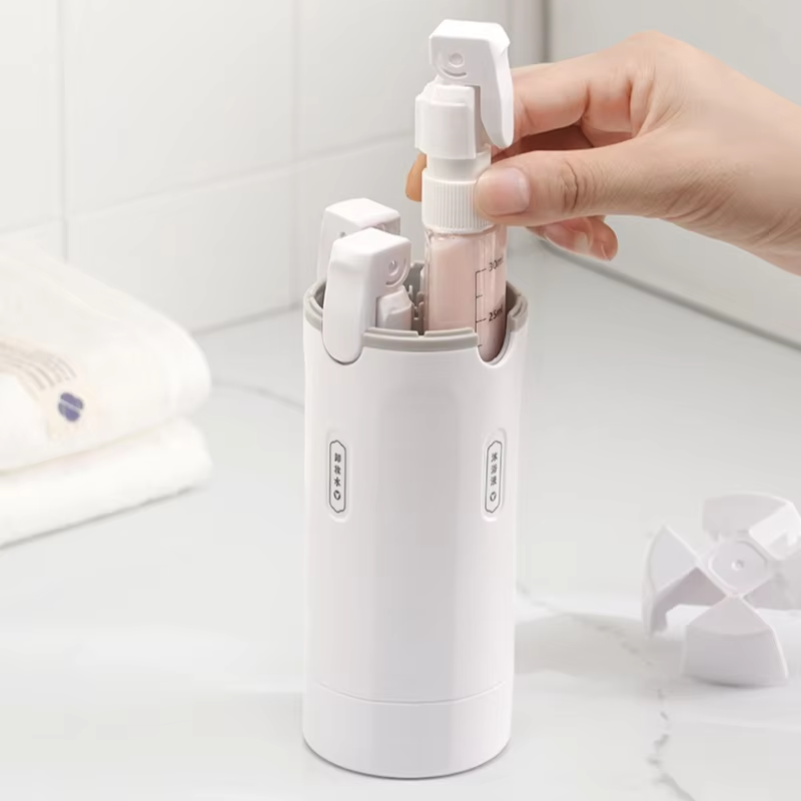 مجموعة زجاجات سفر محمولة 4 في  - مراجعة Perfume Fragrance Dispenser وسعره