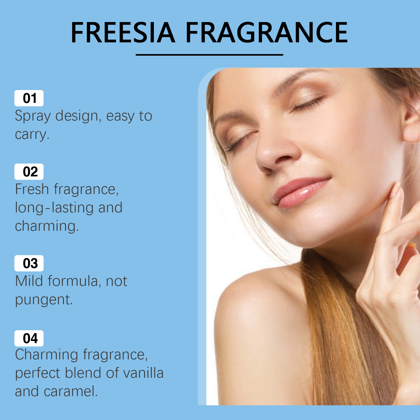 رذاذ عطر الجسم برائحة الشعر، ب - مراجعة Perfume Fragrance Hair Spray وسعره