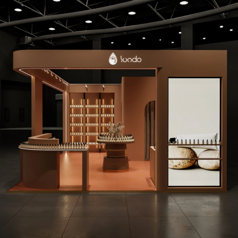 تصميم أنيق لكشك العطور، منصة ع - مراجعة Perfume Fragrance Shop وسعره