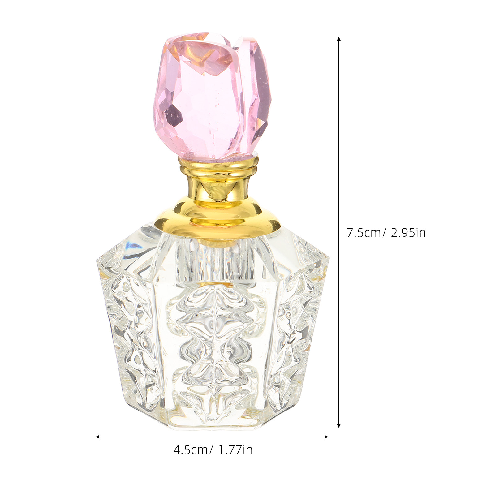 زجاجة عطر كريستالية قابلة لإعا - مراجعة Perfume Fragrance Rose وسعره