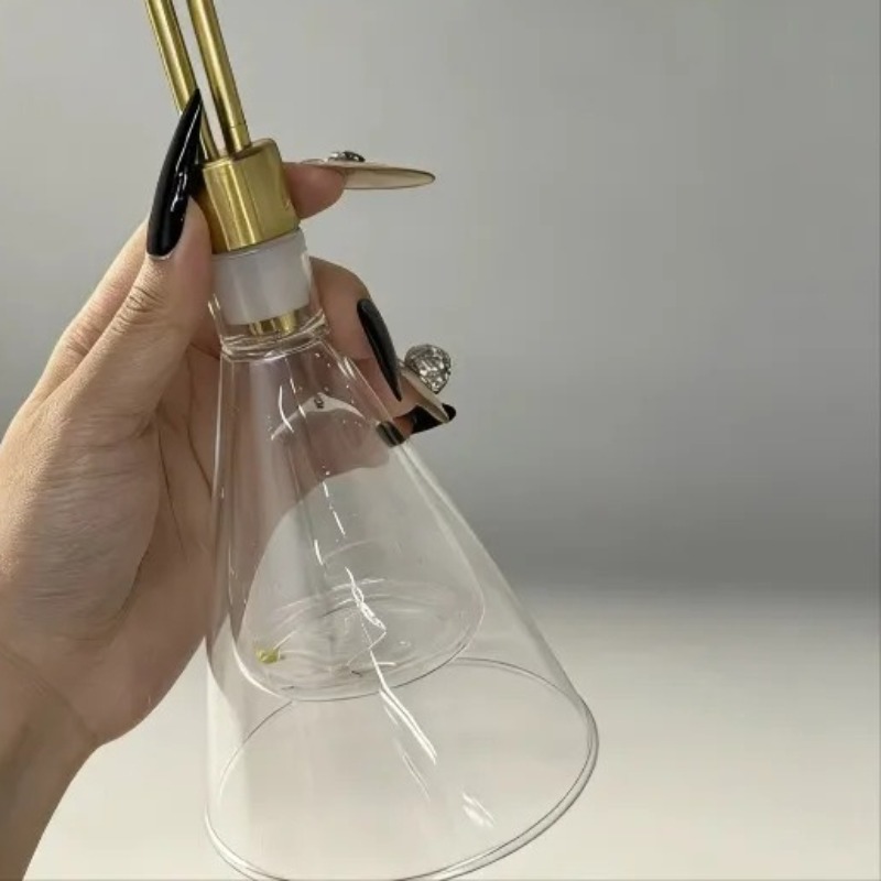 زجاجة اختبار عطور زجاجية ذهبية - مراجعة Perfume Fragrance Shop وسعره