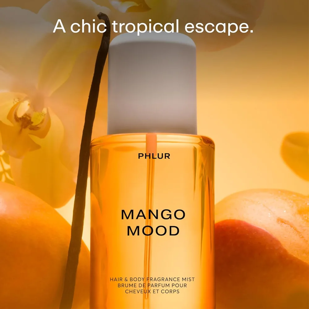 PHLUR مانجو مود رذاذ معطر للشع - مراجعة Perfume Fragrance Hair Spray وسعره