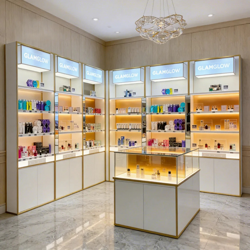 تجهيزات عرض عطور حديثة وفاخرة  - مراجعة Perfume Fragrance Shop وسعره